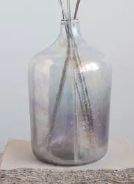 Opal Iridescent Glass Vase Low Price