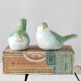 Sweet Country Bird Figurine Set of 2 Big Sale