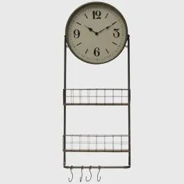 Grab Now Wall Clock With Storage