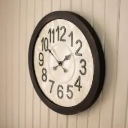 Price Cut Classic Round Metal Wall Clock