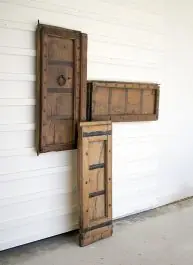 Fresh Stock Wooden Window Panel Wall Decor