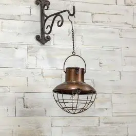 Time-Limited Hanging Solar Caged Lantern