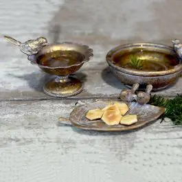 Time-Limited Tiny Bird Accent Dishes Set of 3