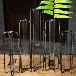 Free Returns Test Tube Vase Holder