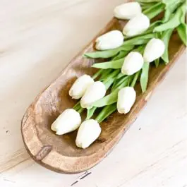 Long Skinny Natural Wood Bowl Direct From Factory