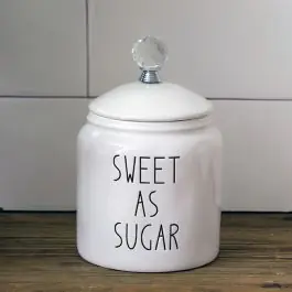 Fast Shipping Sweet As Sugar Canister