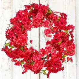 Free Shipping Cherry Blossom Bright Wreath