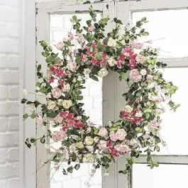 Elegant Floral Wreath Next Day Delivery