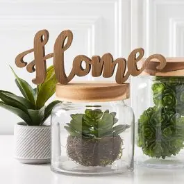 In Demand Wood Script Tabletop Signs Set of 3