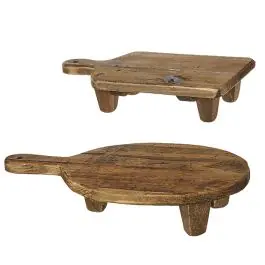 Same Day Shipping Wood Bread Board Riser Set of 2