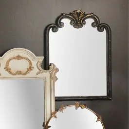 French Country Accents Distressed Wall Mirror Authentic