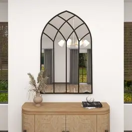 Sale Gothic Cathedral Style Arched Wall Mirror