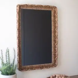 Scalloped Basket Frame Wall Mirror Don’t Miss Out