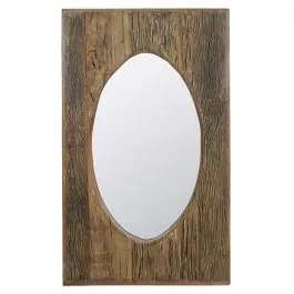 Hot Deal Reclaimed Wood Framed Wall Mirror