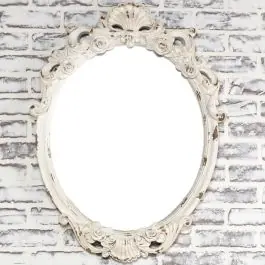 Weekend Sale Vintage Inspired Oval Wall Mirror