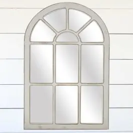 Arched Window Frame Wall Mirror Low Price