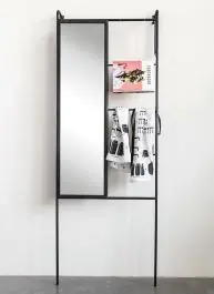 Leaning Display Ladder With Mirror Super Sale
