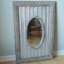 Metal Roof Framed Mirror Mega Sale