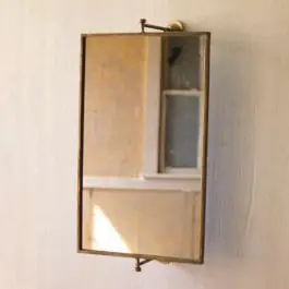 Rotating Rustic Wall Mirror In Demand
