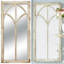 Buy Online Wood Framed Farmhouse Accent Mirror