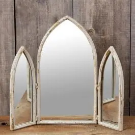 Cathedral Arch Tri Fold Mirror Mega Sale