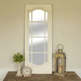 While Supplies Last Large Wood Framed Wall Mirror