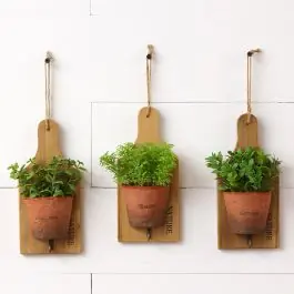 Grab Now Faux Herb Hanging Wall Decor Set of 3