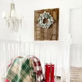 Limited Edition Wood Shutter Wall Decor 46 Inch Set of 3