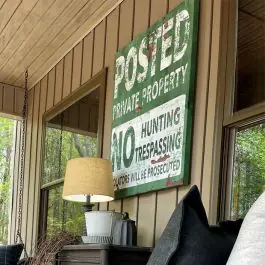 Must Have Vintage Posted Sign Canvas Wall Art