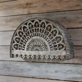 Large Cut Out Corrugated Metal Wall Arch Limited Time