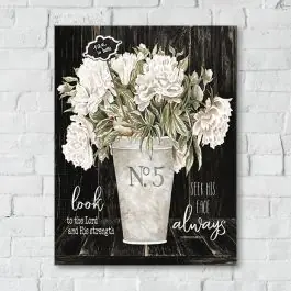 Deal French Country 1 Vase Floral Canvas Art Look Always