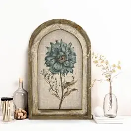 Special Offer Botanical Stem Framed Linen Wall Art