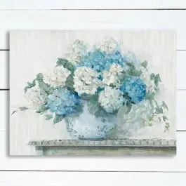 Hydrangea In Vase Wall Art Buy Today