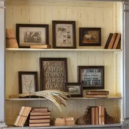 Holiday Sale Vintage Inspired Framed Feed Store Print Collection Set of 7