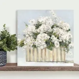 Grab Now Pretty Pale Floral Wall Art