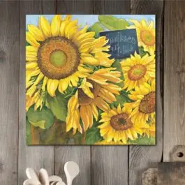 Market Sunflower Wall Art Limited Time