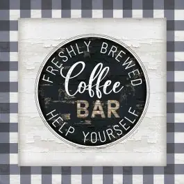 Order Now Coffee Bar Wall Decor