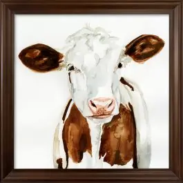 Country Cow Square Wall Art Editor’s Pick