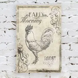 Best Choice Early Morning Roost Wall Decor