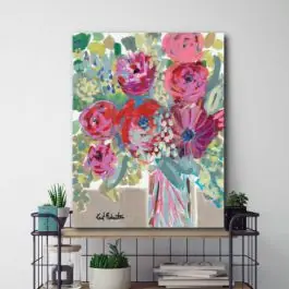 Direct From Manufacturer Impressionist Flower Vase Wall Art