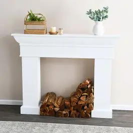 Grand Wood Decorative Mantel Free Shipping