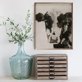 Speckled Dairy Cow By Morgan Adams Wood Wall Art Don’t Miss Out