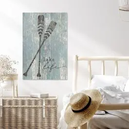 Lake Life Canvas Wall Art New Arrival
