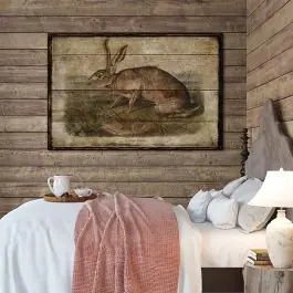 Free Shipping Texian Hare Canvas Wall Art