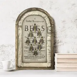 Direct From Factory Discovery of Bees Linen Wall Art