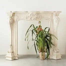 Best Seller Elegant Carvings Decorative Wood Mantel