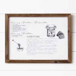 Honey Butter Biscuits Framed Wall Art Same Day Shipping