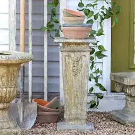 Square Tapered Column Garden Pedestal Limited Edition