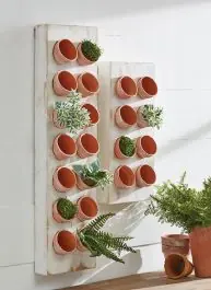 Vertical Herb Planters Wall Decor Luxury