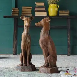 Regal Whippet Statue Set of 2 | SHIPS FREE Exclusive Offer